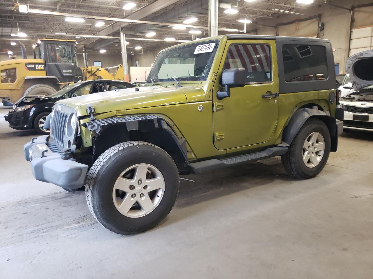 2010 Jeep Wrangler VIN 1J4GA2D15AL216706
