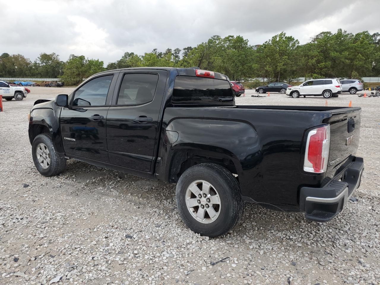 2016 GMC Canyon VIN 1GTG5BE38G1231604 Copart auction photo, side / front end damage thumbnail 2