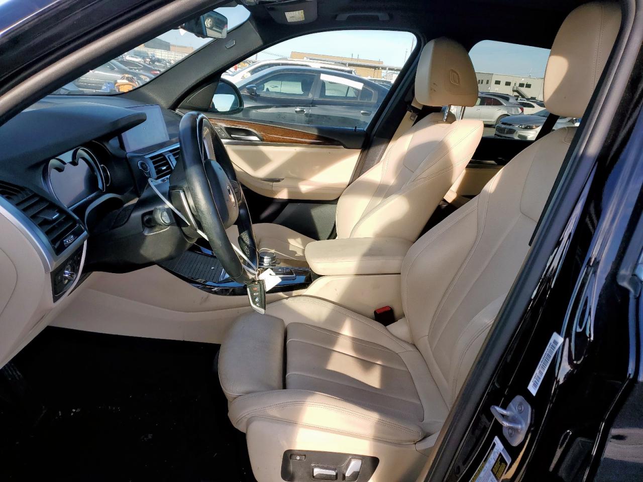 2019 BMW X3 VIN 5UXTR7C59KLF27380 Copart auction photo, front end / mechanical damage thumbnail 7