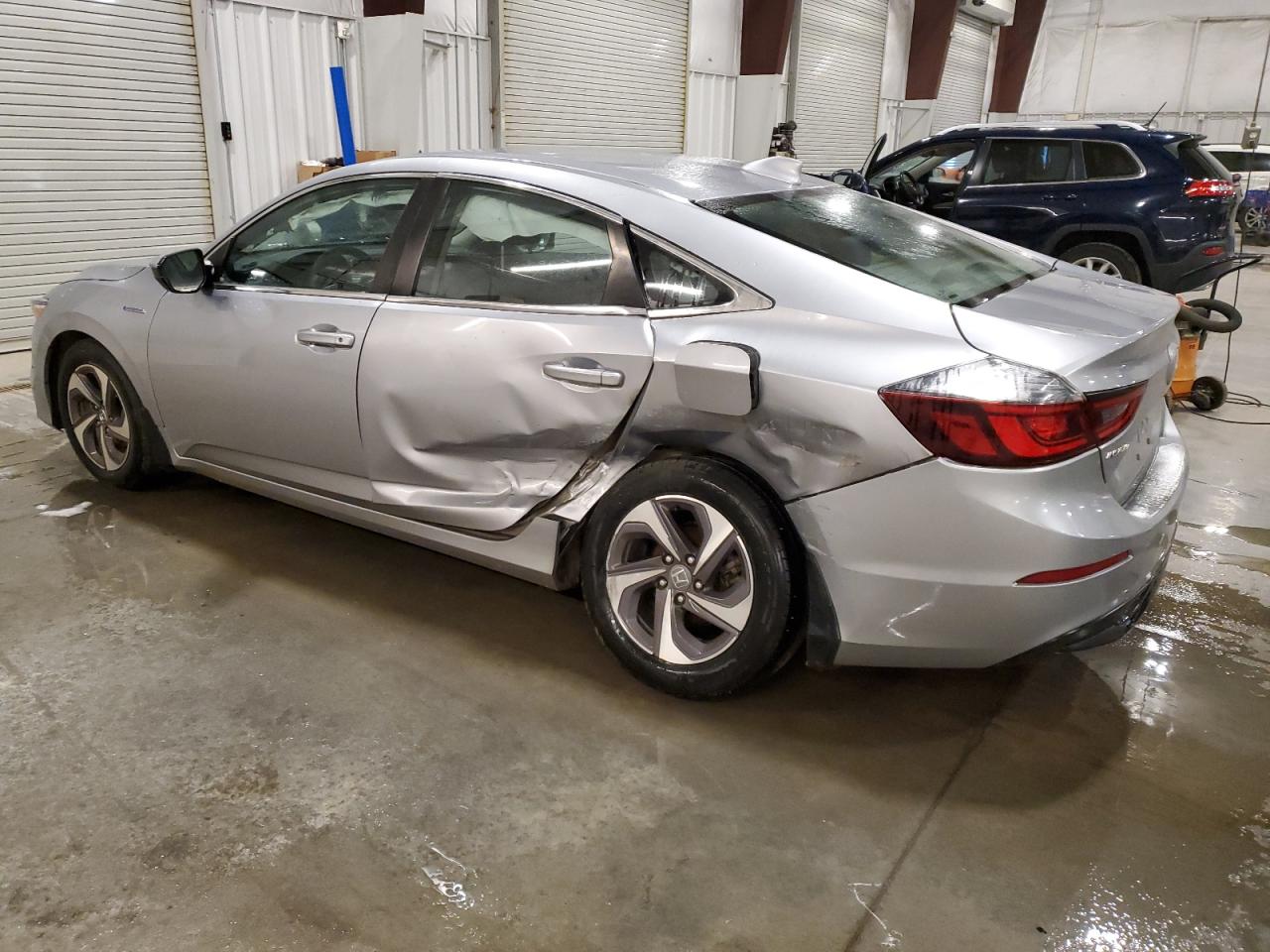 2019 Honda Insight VIN 19XZE4F55KE006499 Copart auction photo, rear end / side damage thumbnail 2