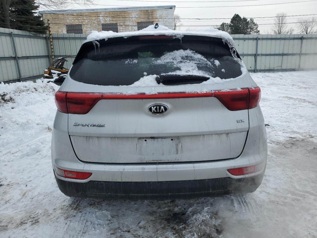 2017 KIA Sportage VIN KNDPNCAC4H7262049 Copart auction photo, front end damage thumbnail 6
