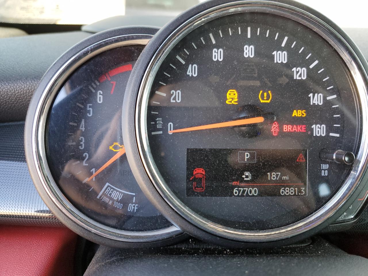 2019 MINI Cooper VIN WMWXU3C58K2H54881 Copart auction photo, front end damage thumbnail 9