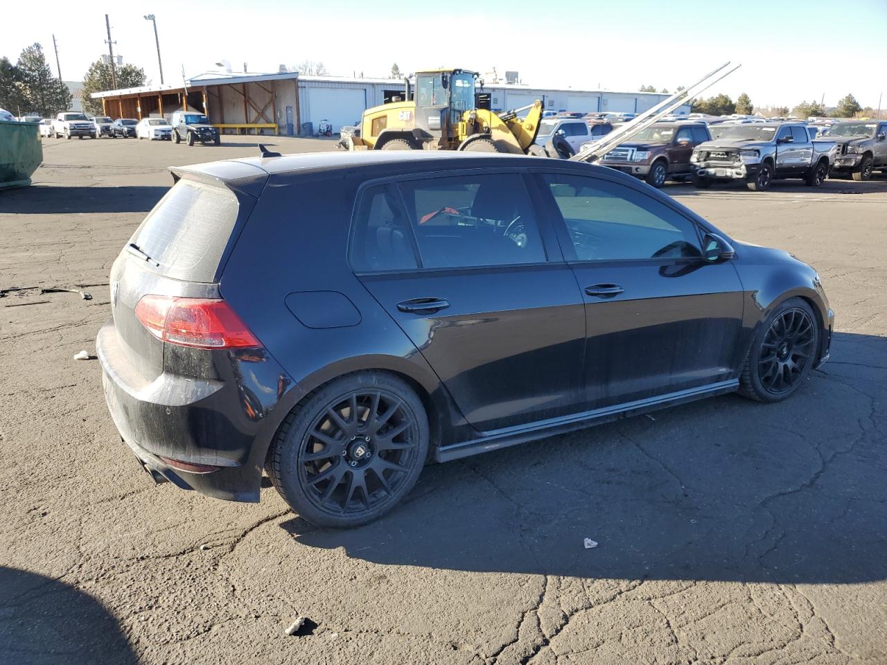 2017 Volkswagen Golf VIN WVWVF7AU4HW083357 Copart auction photo, front end damage thumbnail 3