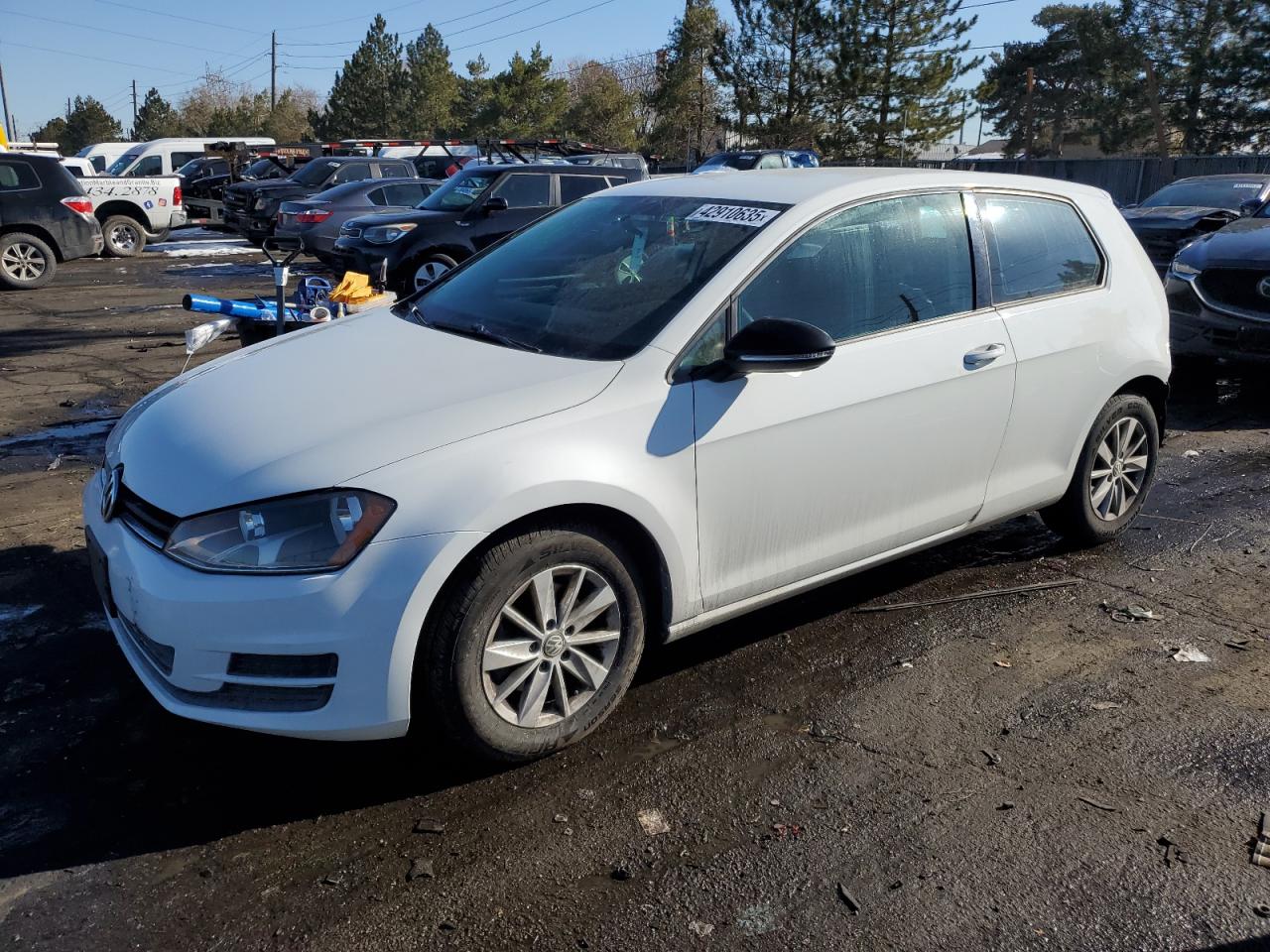 2016 Volkswagen Golf VIN 3VW917AU8GM008026