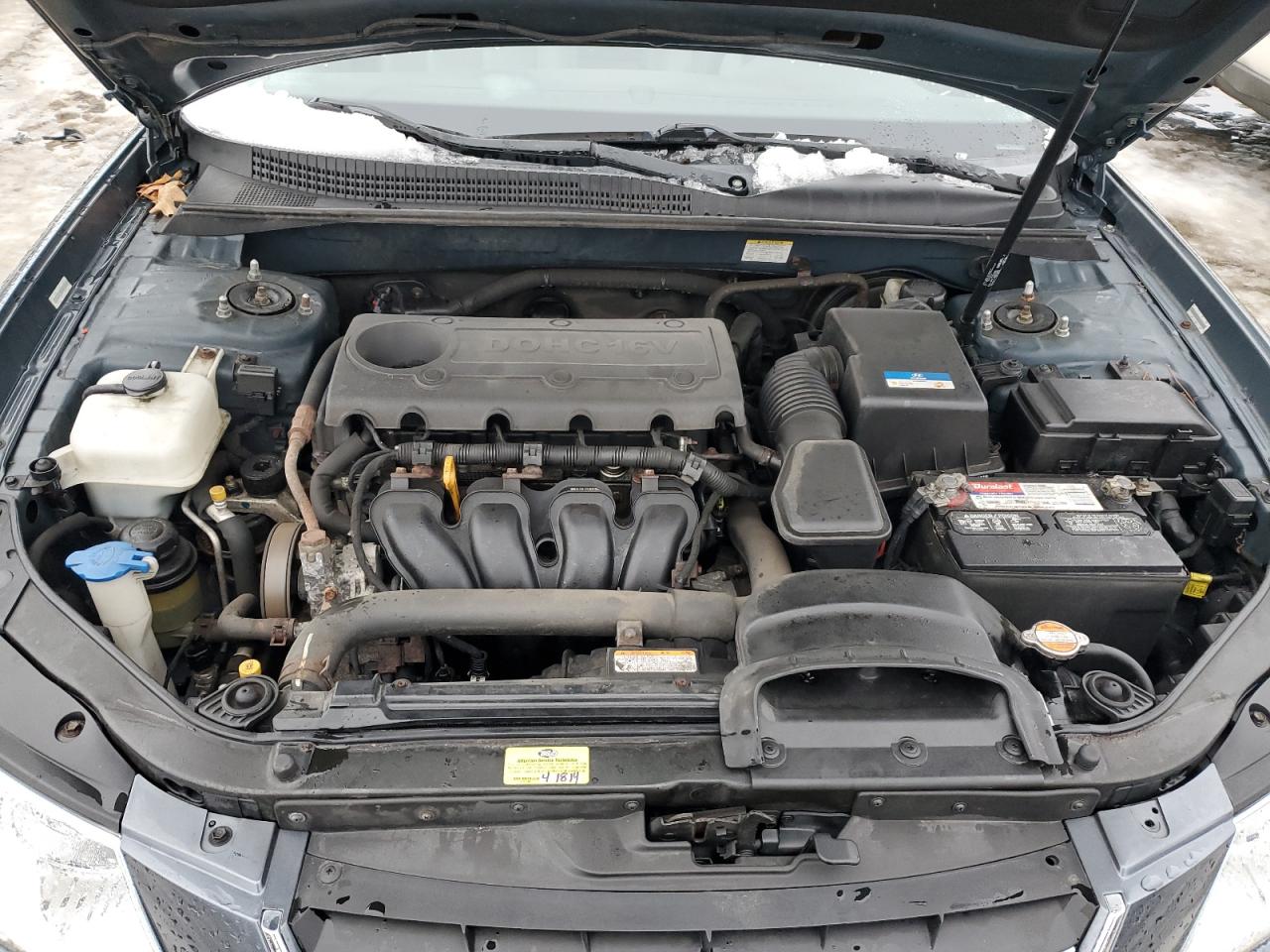 2010 Hyundai Sonata VIN 5NPET4ACXAH616726 Copart auction photo, rear end damage thumbnail 11