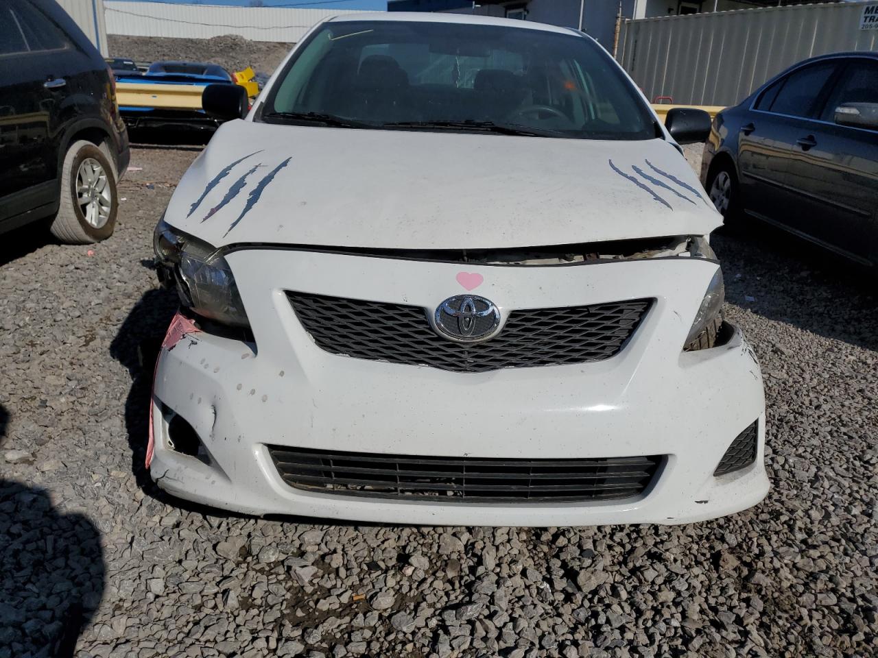 2010 Toyota Corolla VIN 1NXBU4EEXAZ208031 Copart auction photo, front end damage thumbnail 5