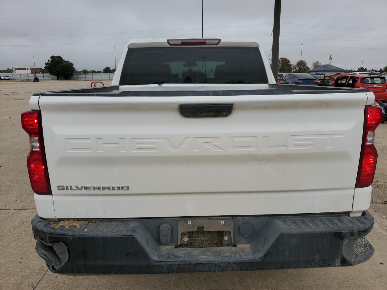 2023 Chevrolet Silverado VIN 2GCUDAEDXP1108289 Copart auction photo, front end / rear end damage thumbnail 6