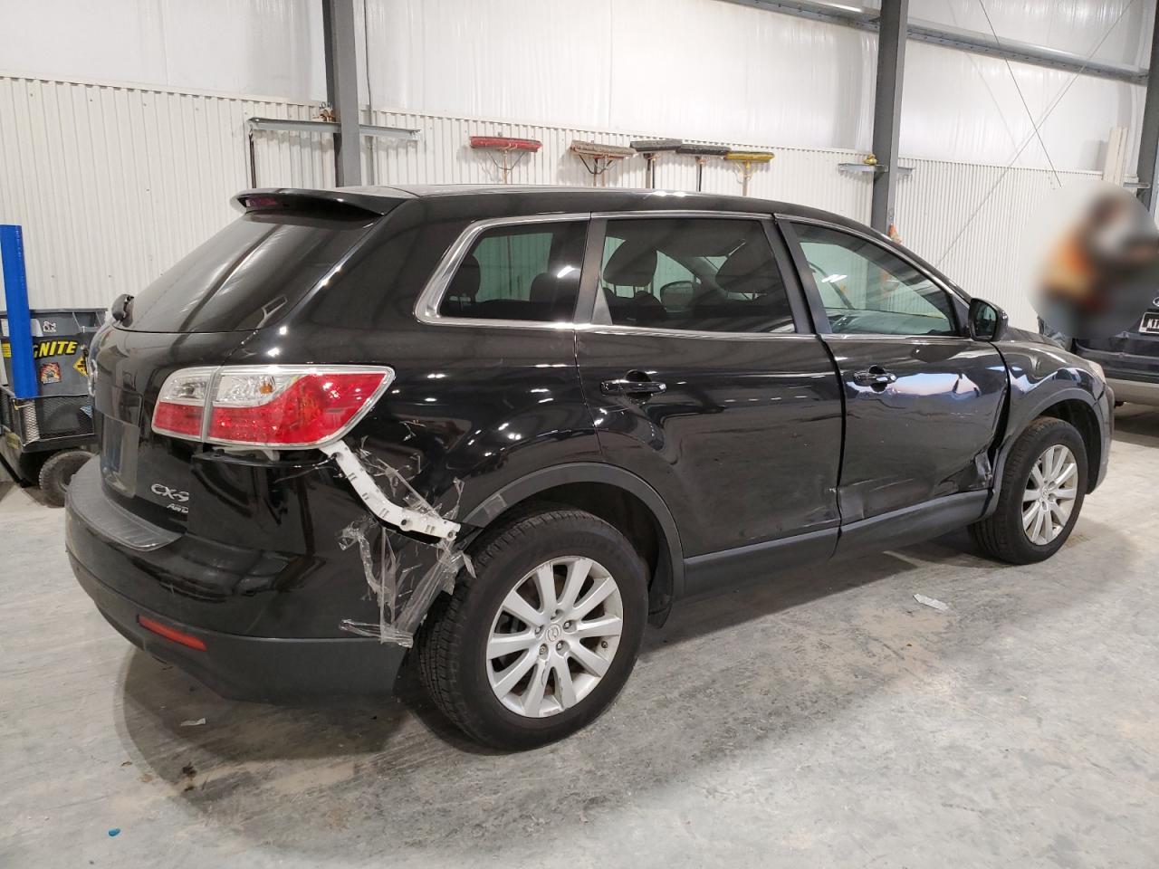 2010 Mazda CX-9 VIN JM3TB3MA0A0231825 Copart auction photo, all over damage thumbnail 3