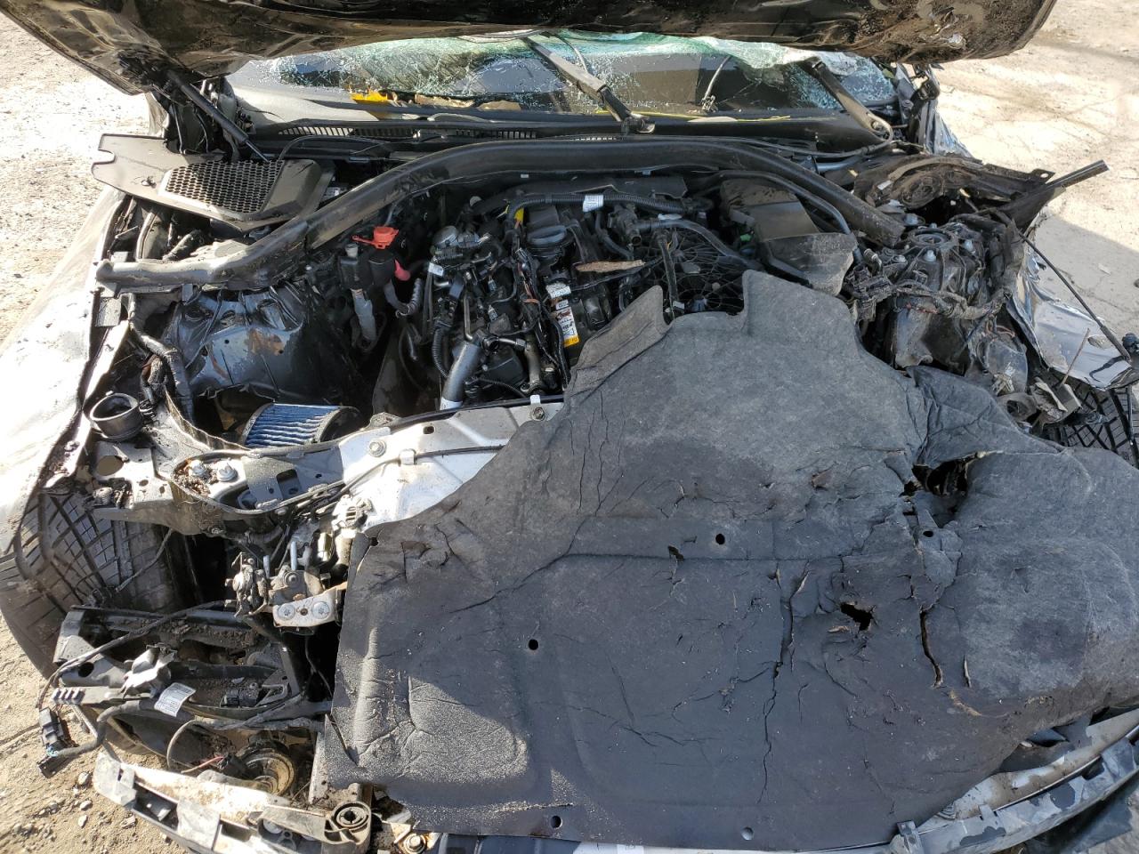 2020 BMW M3 VIN WBA5U9C03LA379128 Copart auction photo, all over damage thumbnail 12