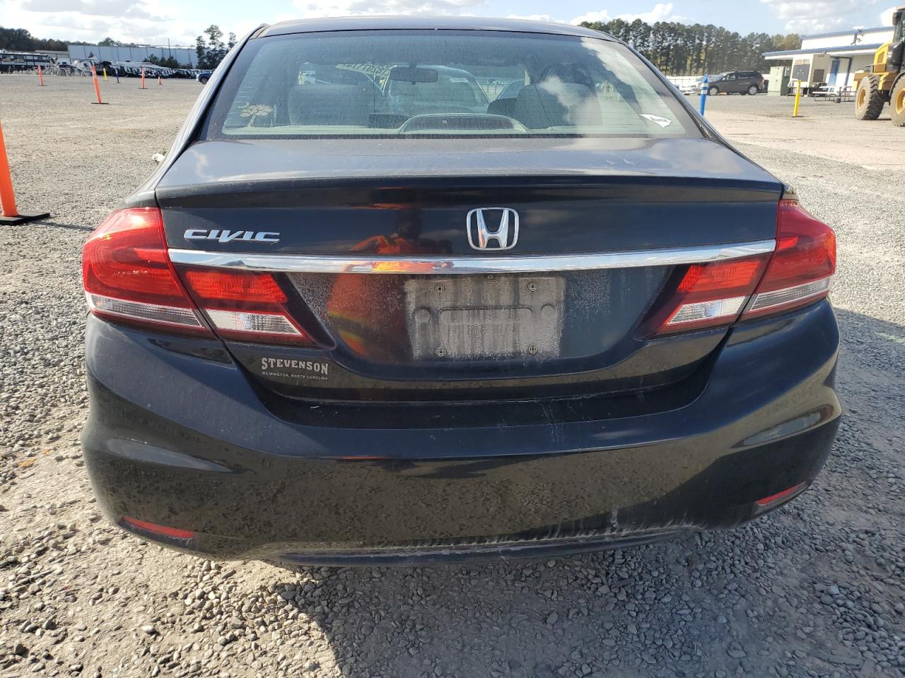 2013 Honda Civic VIN 2HGFB2F5XDH565149 Copart auction photo, all over damage thumbnail 6