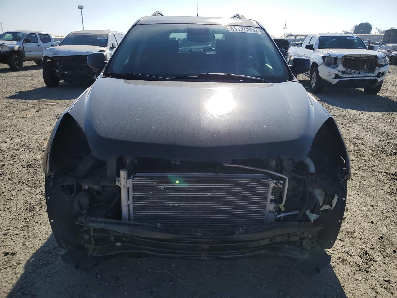 2012 Chevrolet Equinox VIN 2GNALDEK6C6327129 Copart auction photo, front end damage thumbnail 5