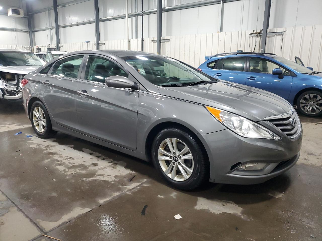 2013 Hyundai Sonata VIN 5NPEB4AC3DH539754 Copart auction photo, rear end / front end damage thumbnail 4