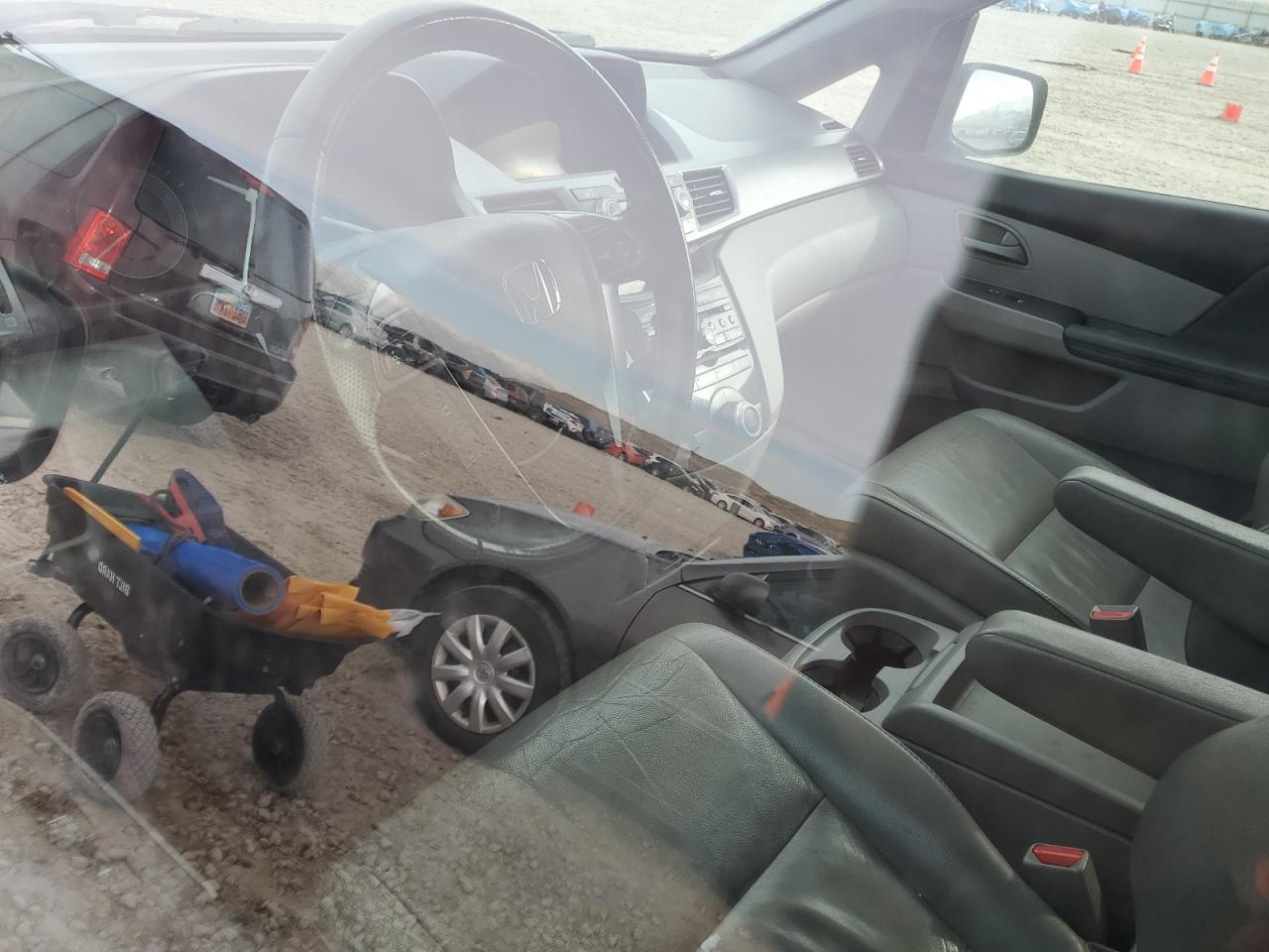 2012 Honda Odyssey VIN 5FNRL5H65CB114523 Copart auction photo, rear end / front end damage thumbnail 8