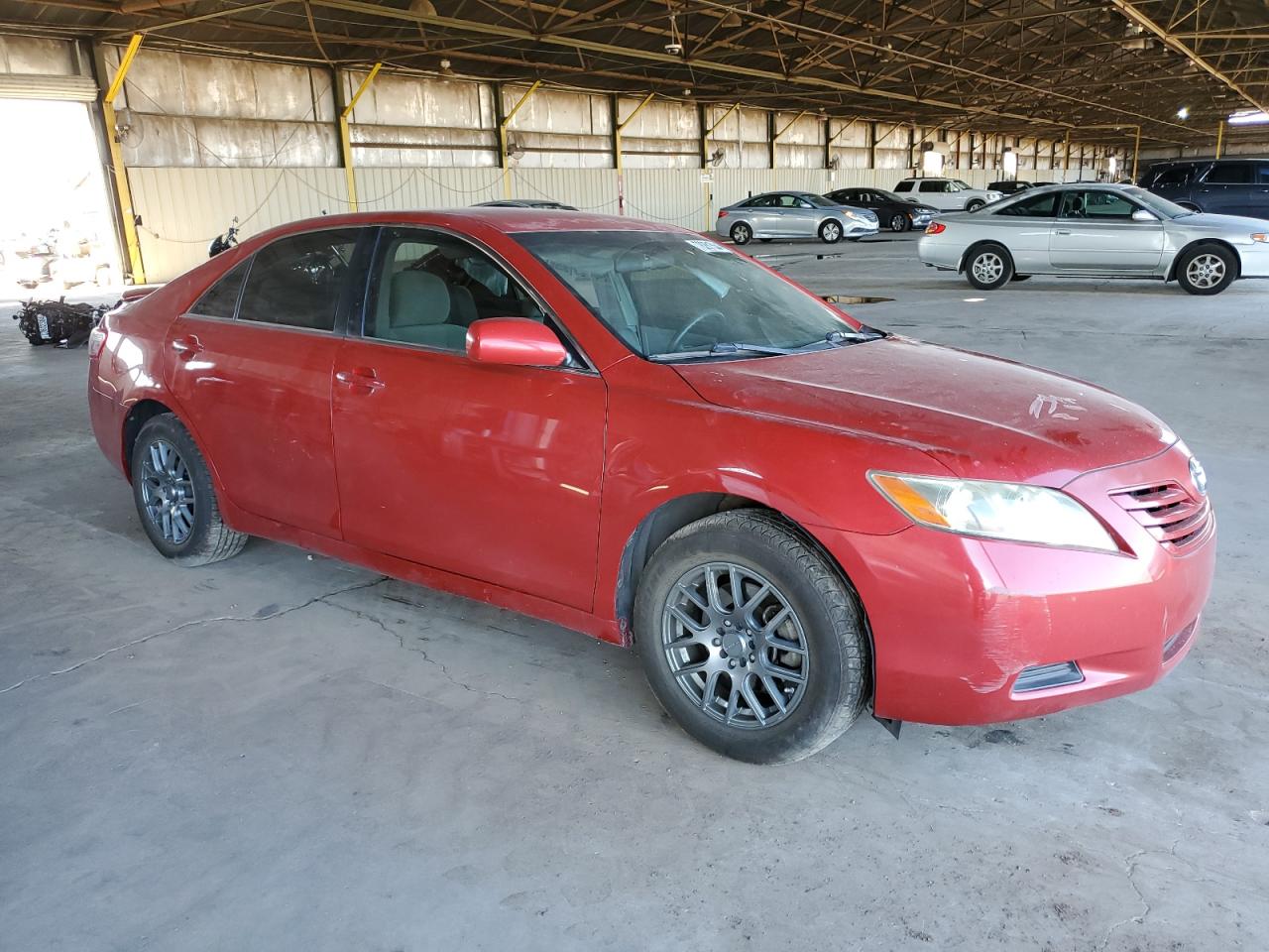 2009 Toyota Camry VIN 4T1BE46K19U342830 Copart auction photo, side / rear end damage thumbnail 4