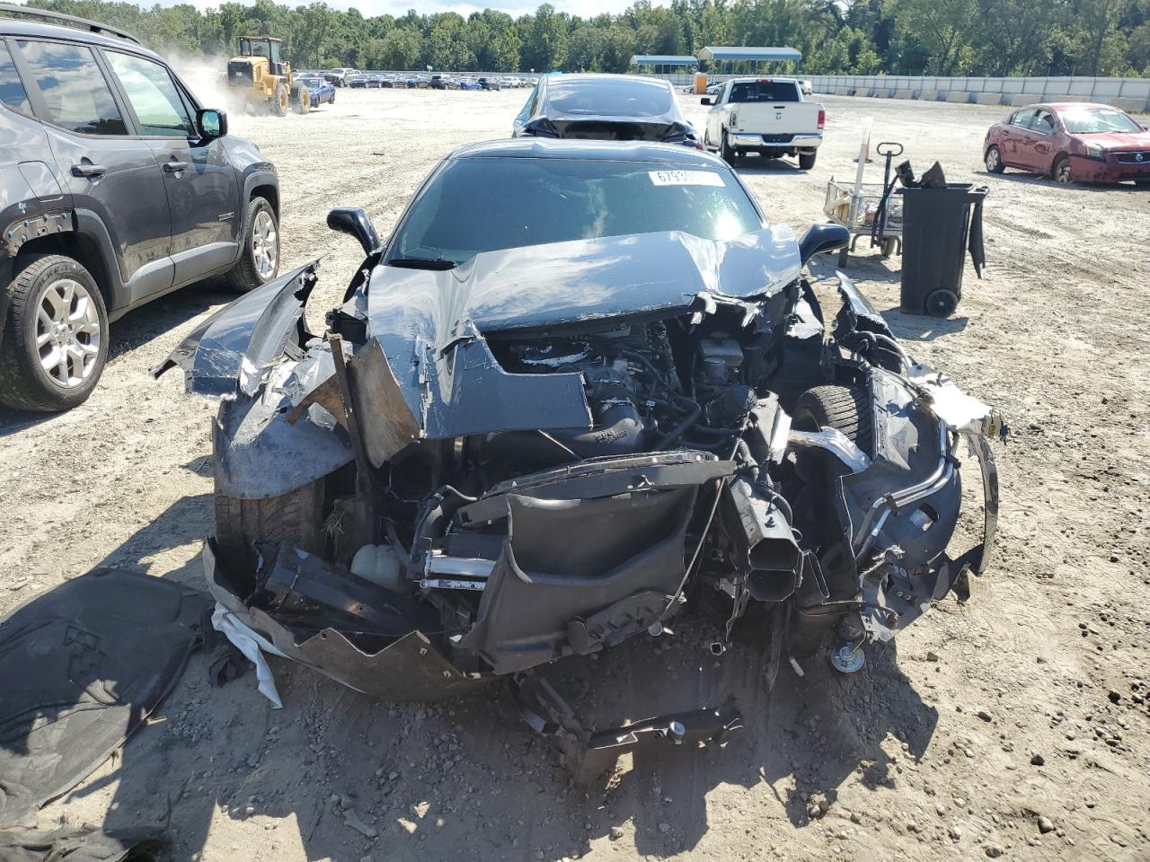 2016 Chevrolet Corvette VIN 1G1YU2D6XG5607336 Copart auction photo, front end damage thumbnail 5