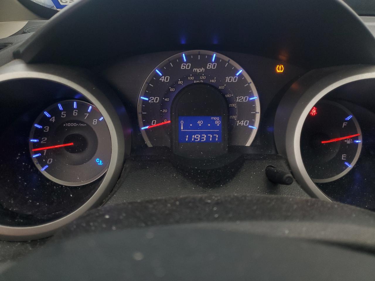 2013 Honda Fit VIN JHMGE8H30DC072266 Copart auction photo, front end damage thumbnail 9