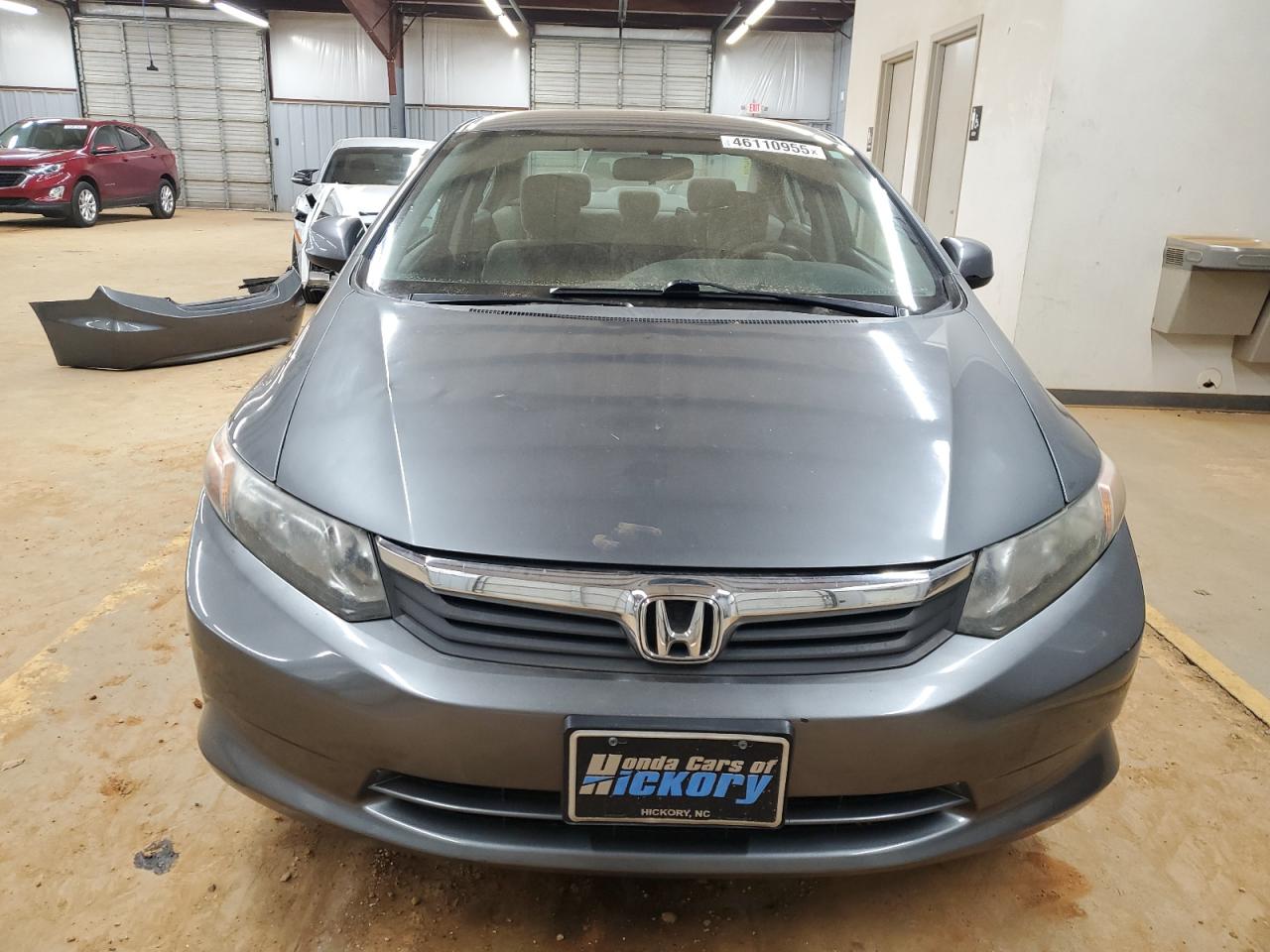 2012 Honda Civic VIN 2HGFB2F5XCH315988 Copart auction photo, rear end damage thumbnail 5