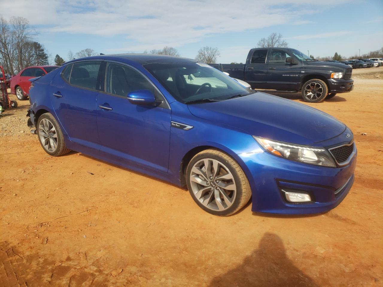 2015 KIA Optima VIN 5XXGR4A62FG366533 Copart auction photo, rear end damage thumbnail 4