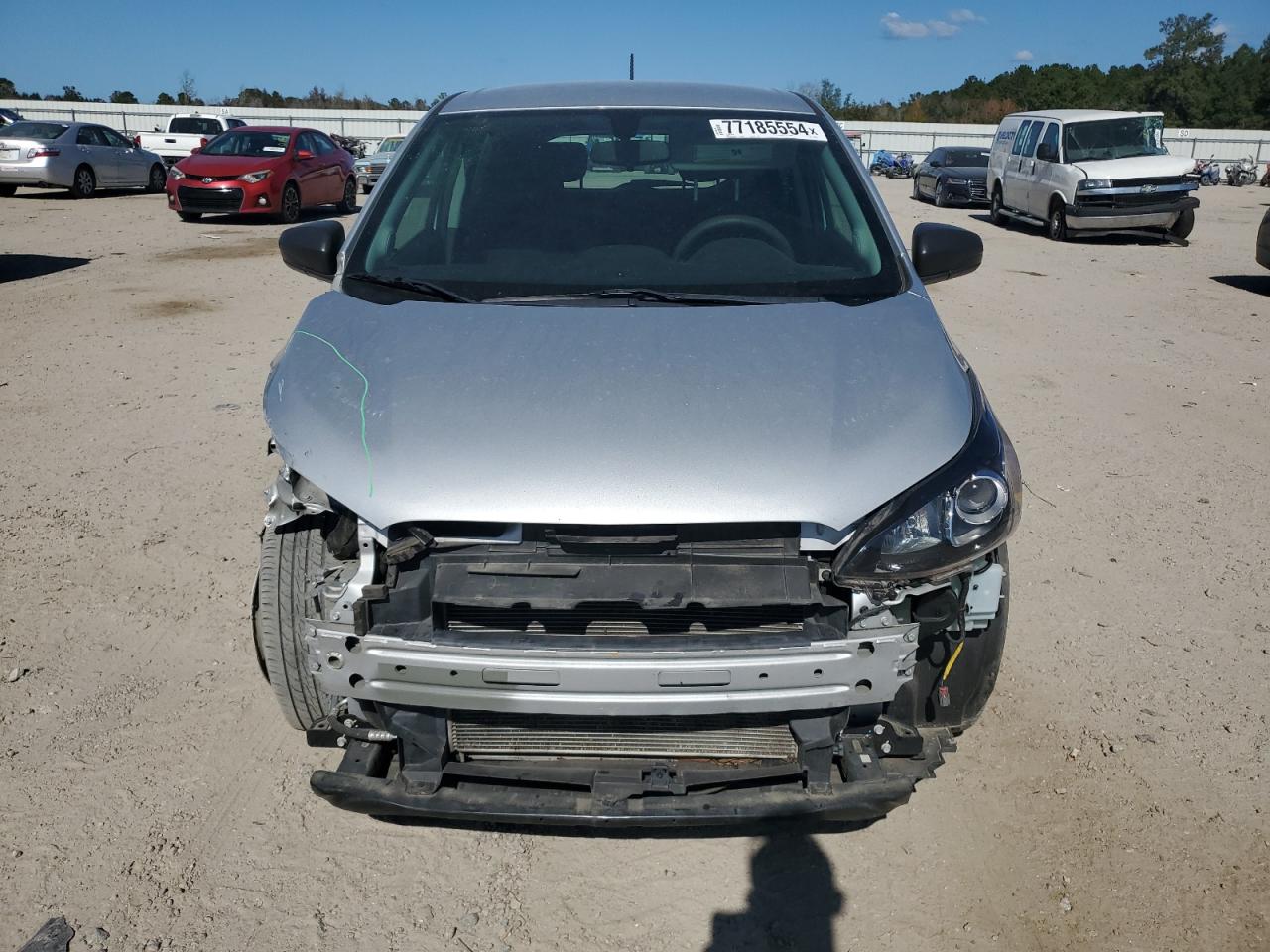 2021 Chevrolet Spark VIN KL8CB6SA9MC704923 Copart auction photo, front end damage thumbnail 5