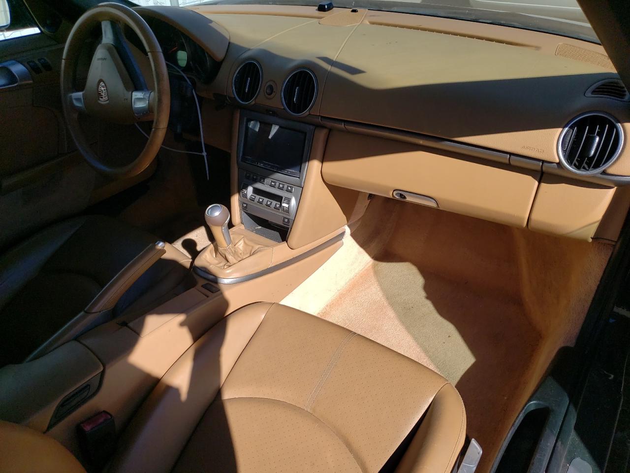 2007 Porsche Boxster VIN WP0CA29827U710499 Copart auction photo, normal wear / minor dent/scratches damage thumbnail 8