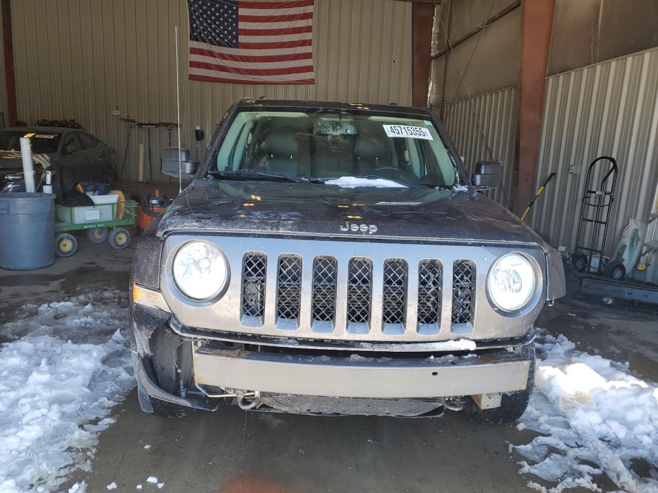 2016 Jeep Liberty (Patriot) VIN 1C4NJPFA3GD748188 Copart auction photo, front end damage thumbnail 5
