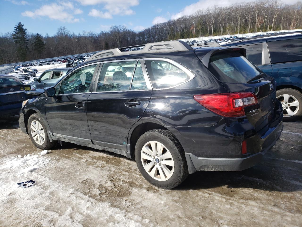 2017 Subaru Outback VIN 4S4BSAAC9H3280282 Copart auction photo, front end / minor dent/scratches damage thumbnail 2