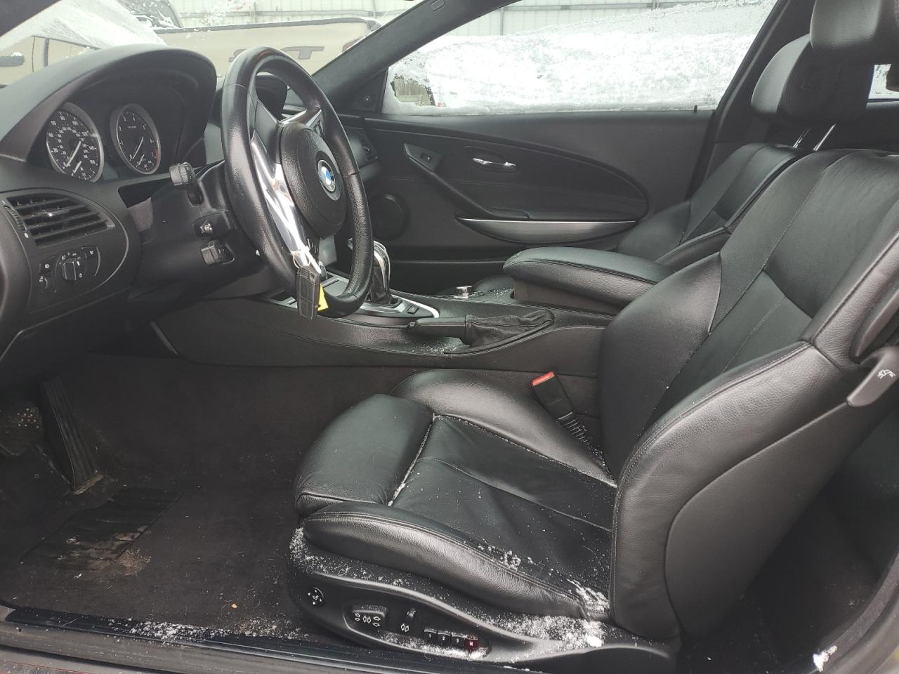 2010 BMW 6er VIN WBAEA5C59ACV93118 Copart auction photo, rear end damage thumbnail 7