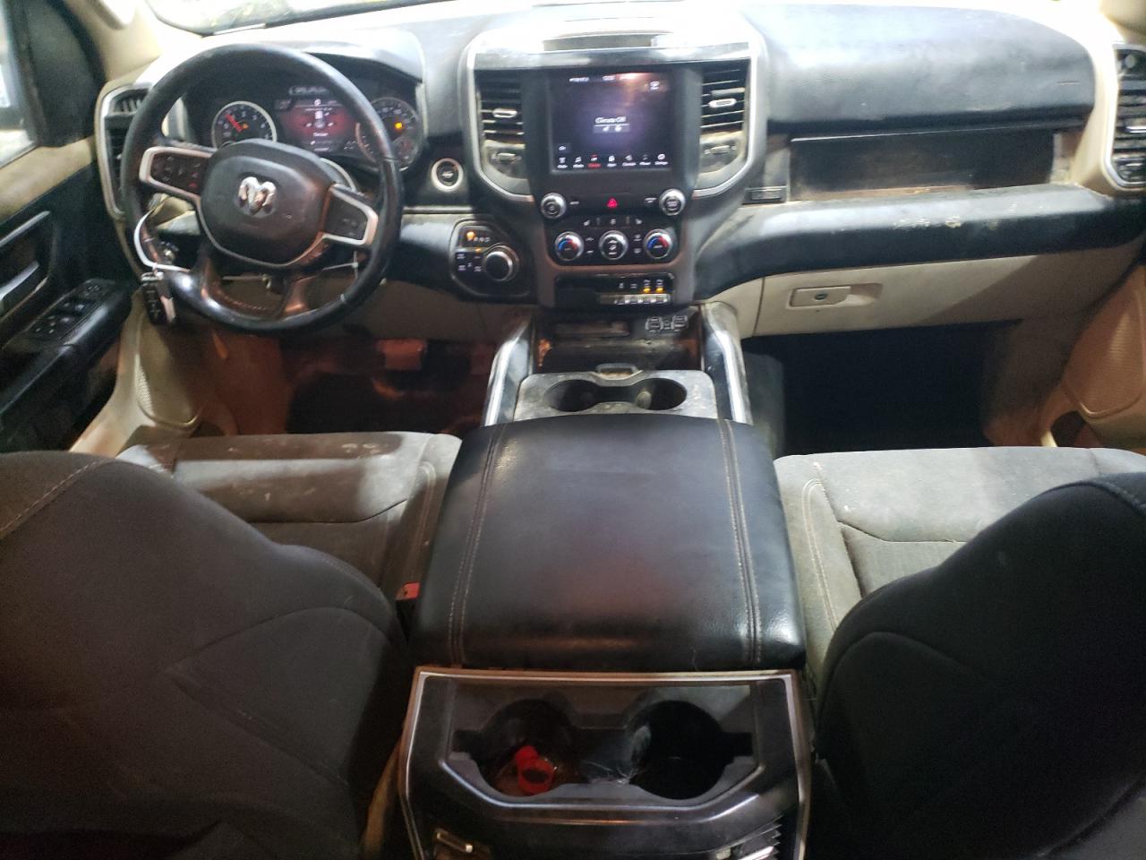 2020 RAM 1500 VIN 1C6SRFFT7LN141049 Copart auction photo, front end / hail damage thumbnail 8
