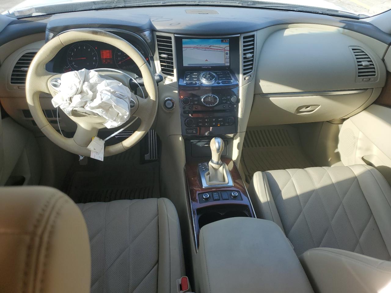 2010 Infiniti FX VIN JN8AS1MW8AM853487 Copart auction photo, side damage thumbnail 8