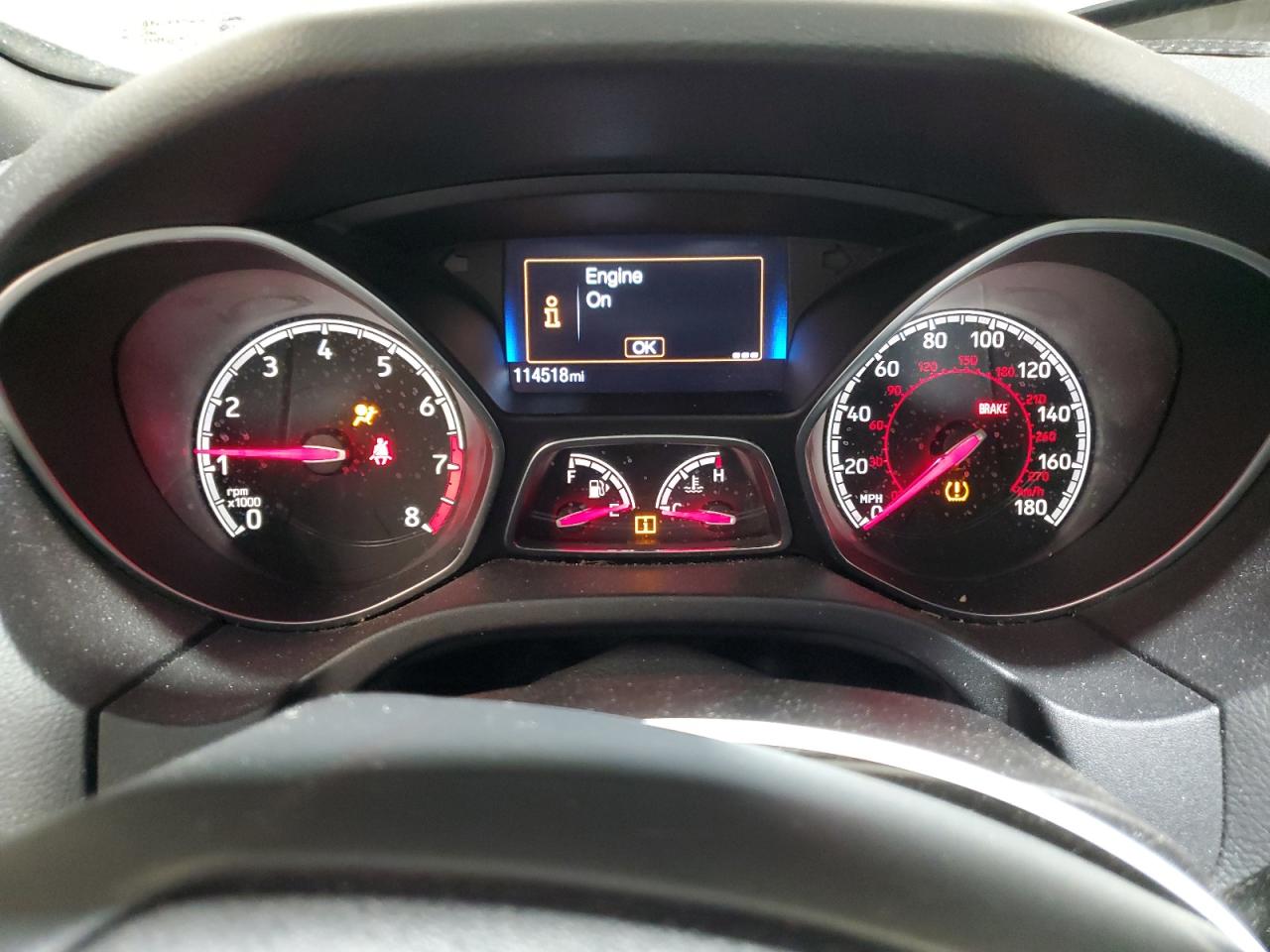 2016 Ford Focus VIN 1FADP3L96GL257204 Copart auction photo, all over damage thumbnail 9
