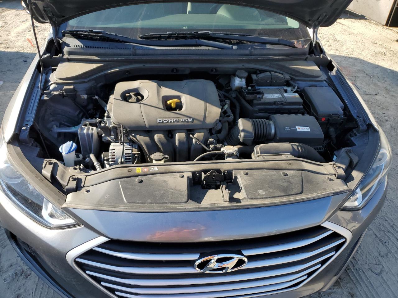 2018 Hyundai Elantra VIN 5NPD84LF7JH267559 Copart auction photo, rear end / minor dent/scratches damage thumbnail 11