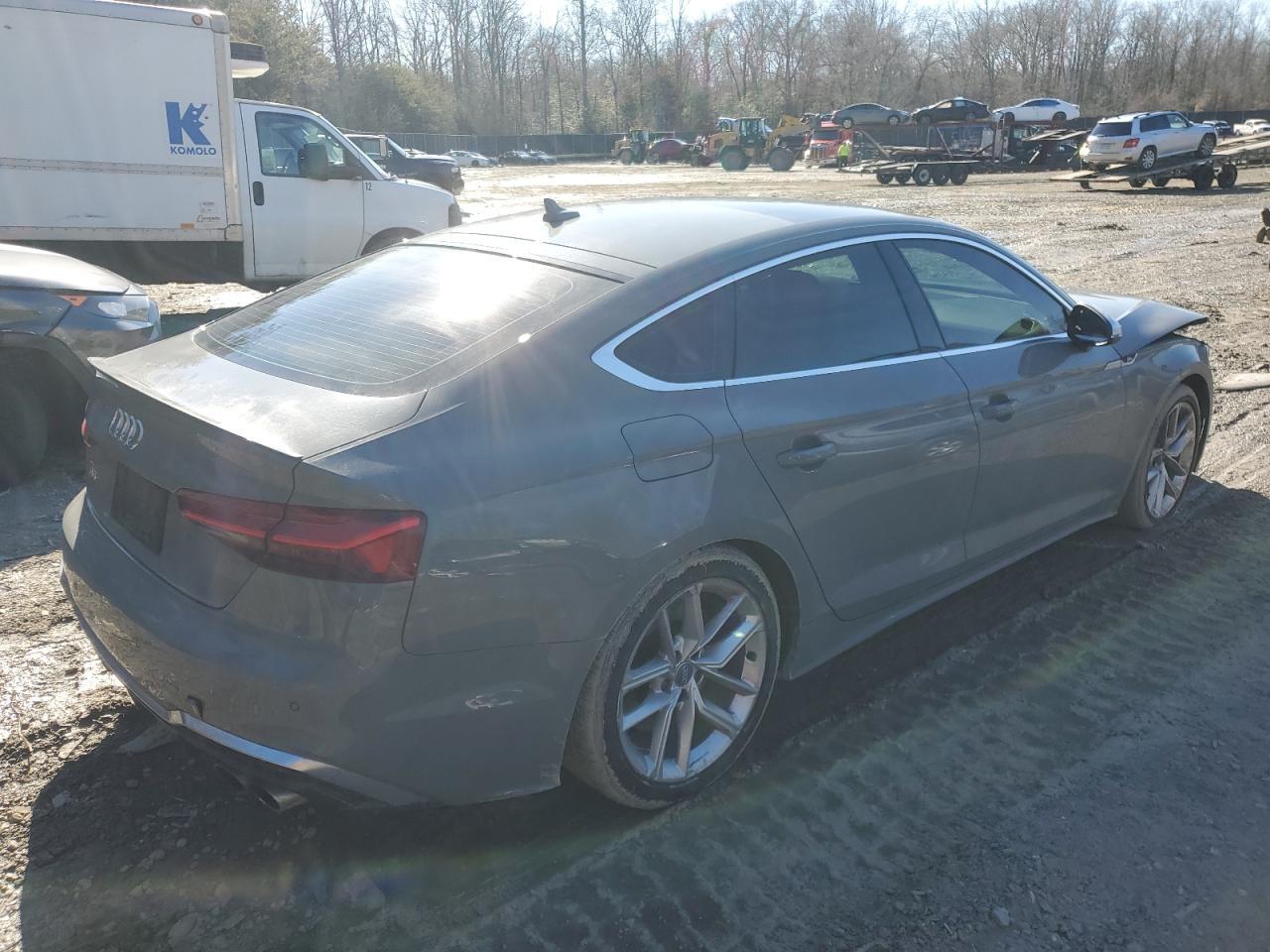 2020 Audi RS5 VIN WAUC4CF52LA019442 Copart auction photo, front end damage thumbnail 3