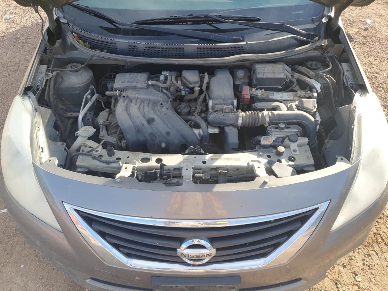 2013 Nissan Versa VIN 3N1CN7APXDL892899 Copart auction photo, side damage thumbnail 11