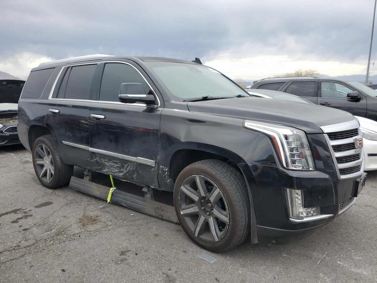 2016 Cadillac Escalade VIN 1GYS4CKJ0GR101611 Copart auction photo, side damage thumbnail 4