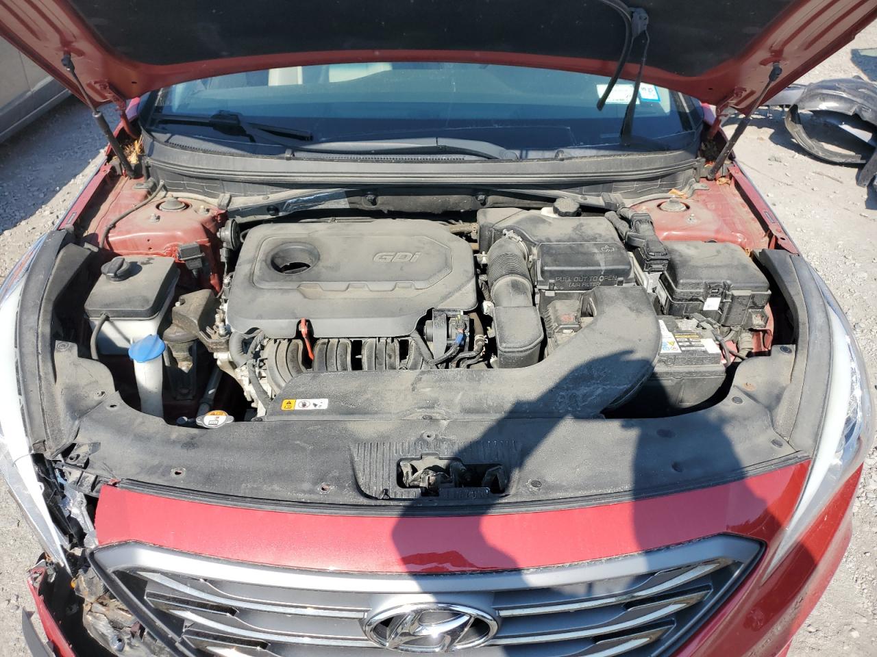 2017 Hyundai Sonata VIN 5NPE34AF3HH497616 Copart auction photo, front end damage thumbnail 12