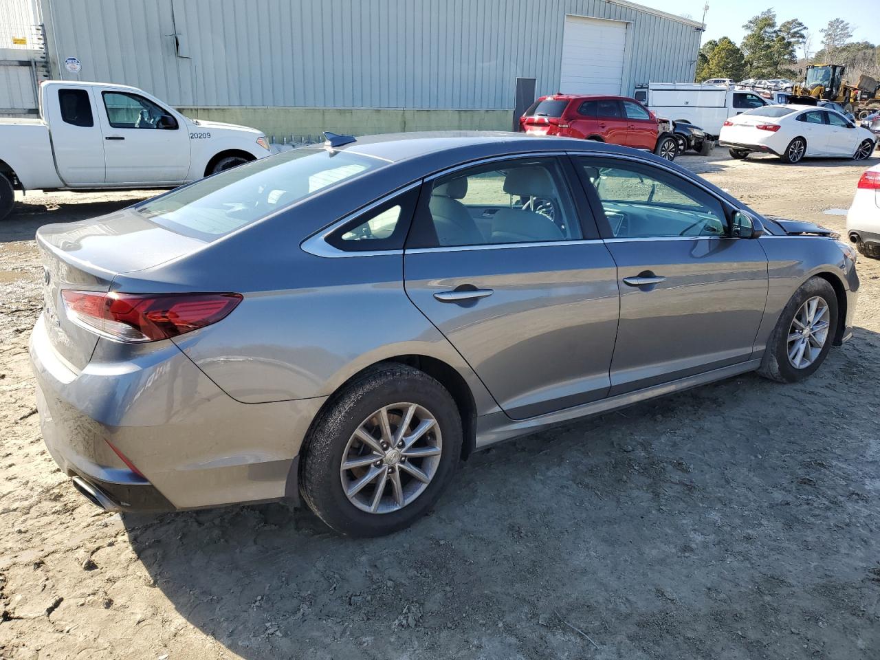 2019 Hyundai Sonata VIN 5NPE24AF4KH797353 Copart auction photo, all over / minor dent/scratches damage thumbnail 3