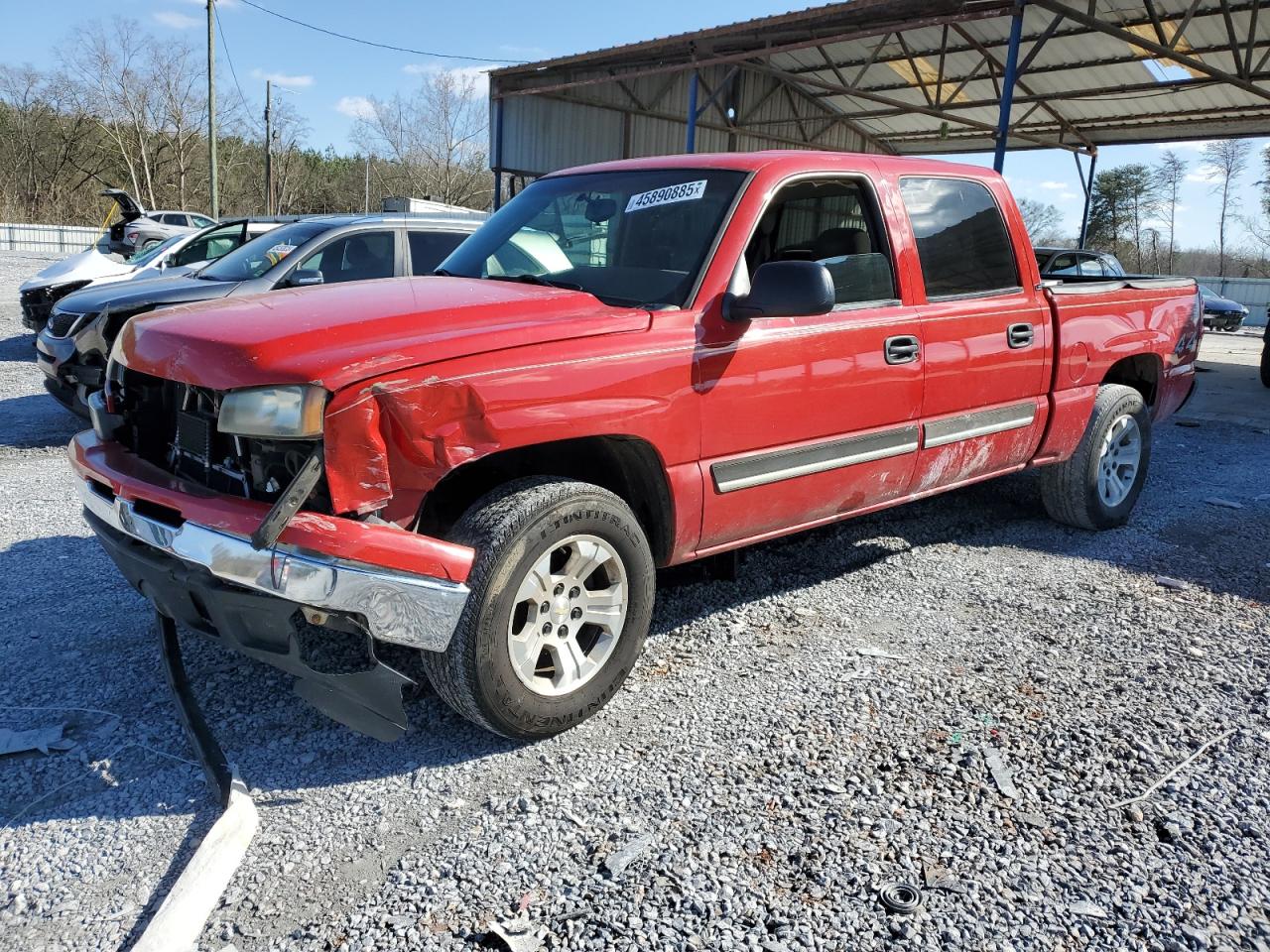 2006 Chevrolet Silverado VIN 2GCEK13V961274534