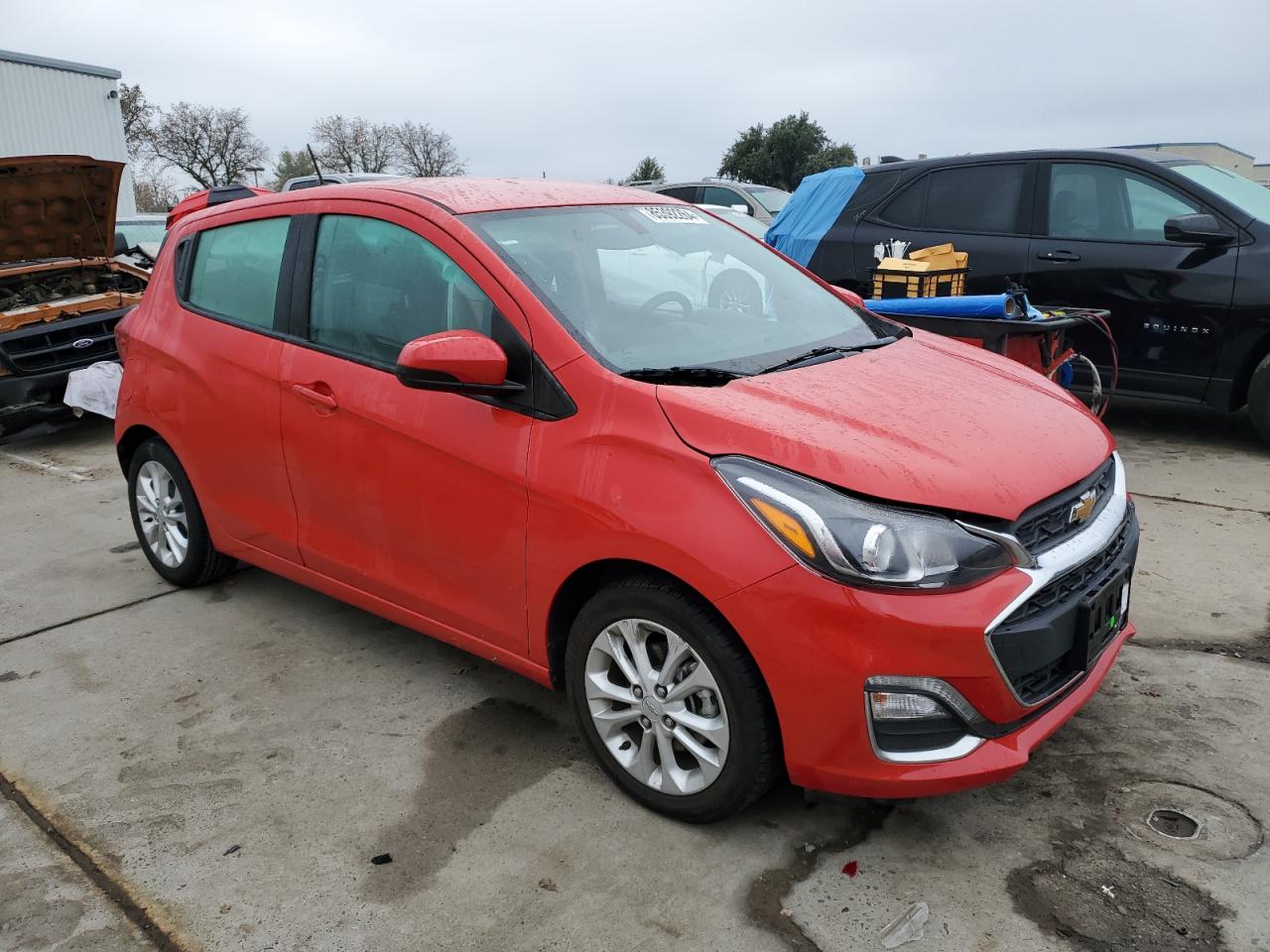 2021 Chevrolet Spark VIN KL8CD6SA5MC740859 Copart auction photo, side damage thumbnail 4
