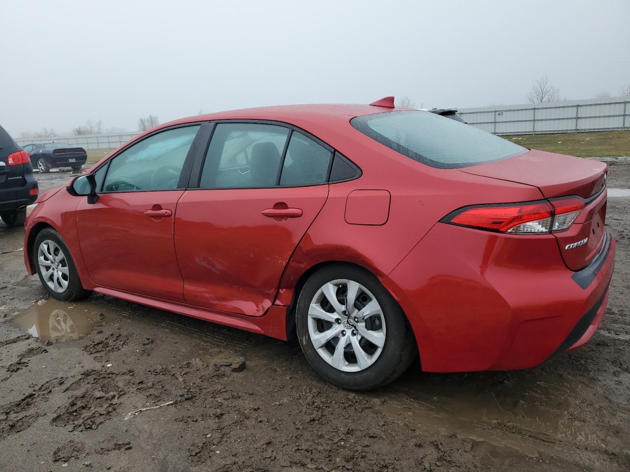 2021 Toyota Corolla VIN 5YFEPMAEXMP238596 Copart auction photo, side / minor dent/scratches damage thumbnail 2