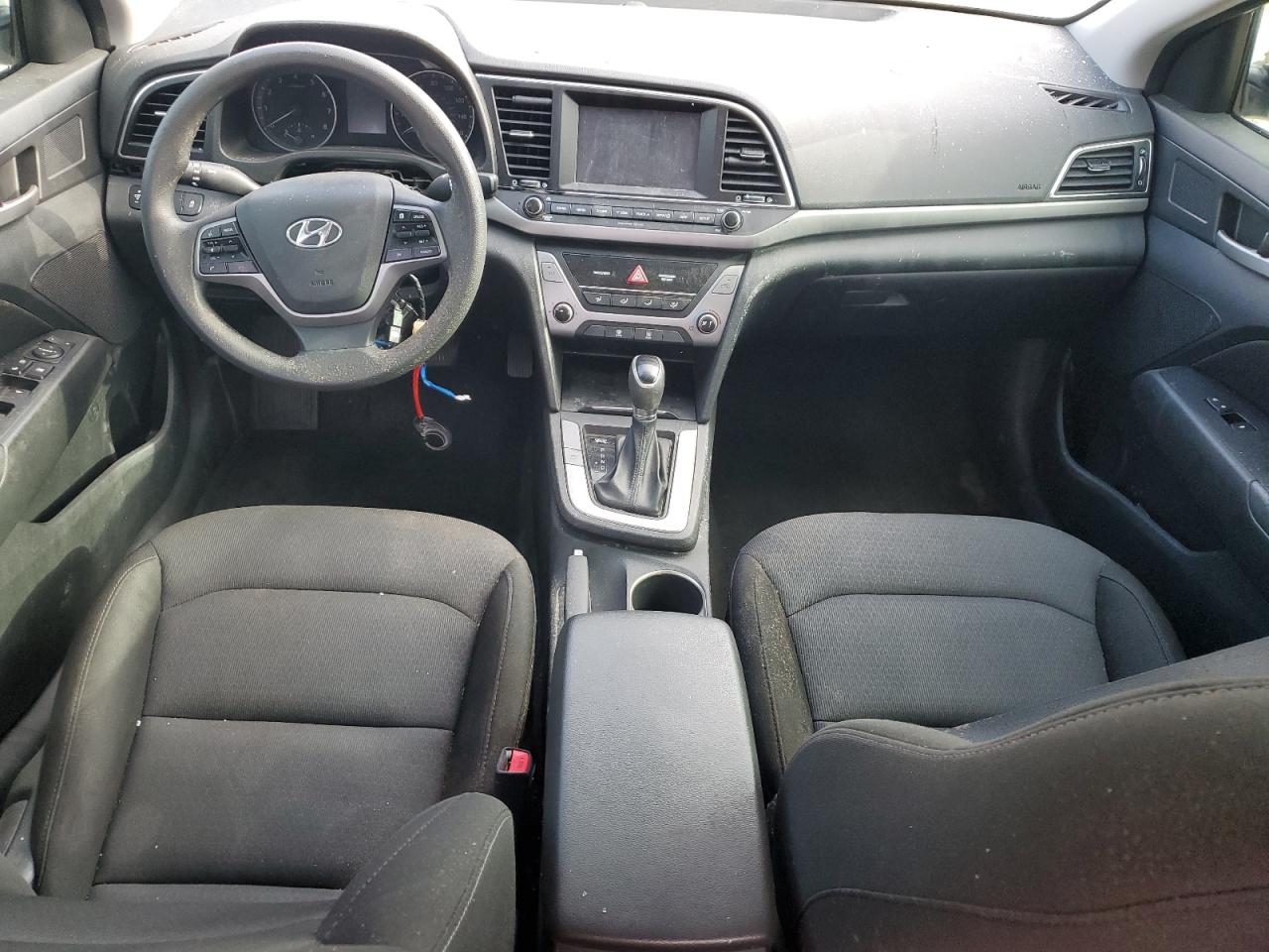 2018 Hyundai Elantra VIN 5NPD84LF8JH317899 Copart auction photo, hail damage thumbnail 8