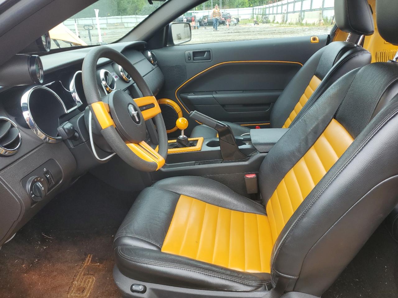 2007 Ford Mustang VIN 1ZVFT82H475310133 Copart auction photo, side damage thumbnail 7