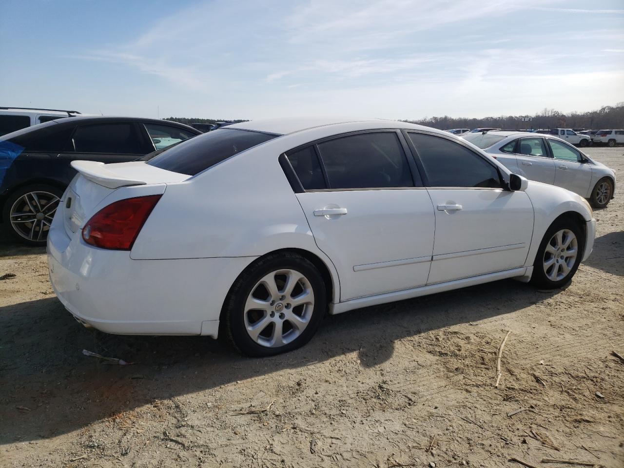 2007 Nissan Maxima VIN 1N4BA41E47C837498 Copart auction photo, side / front end damage thumbnail 3