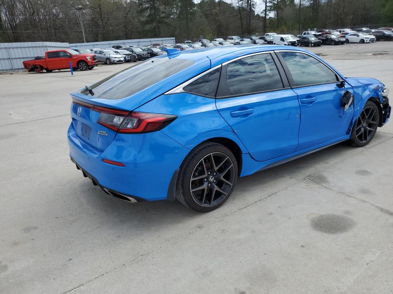 2023 Honda Civic VIN 19XFL1H83PE013408 Copart auction photo, front end damage thumbnail 3