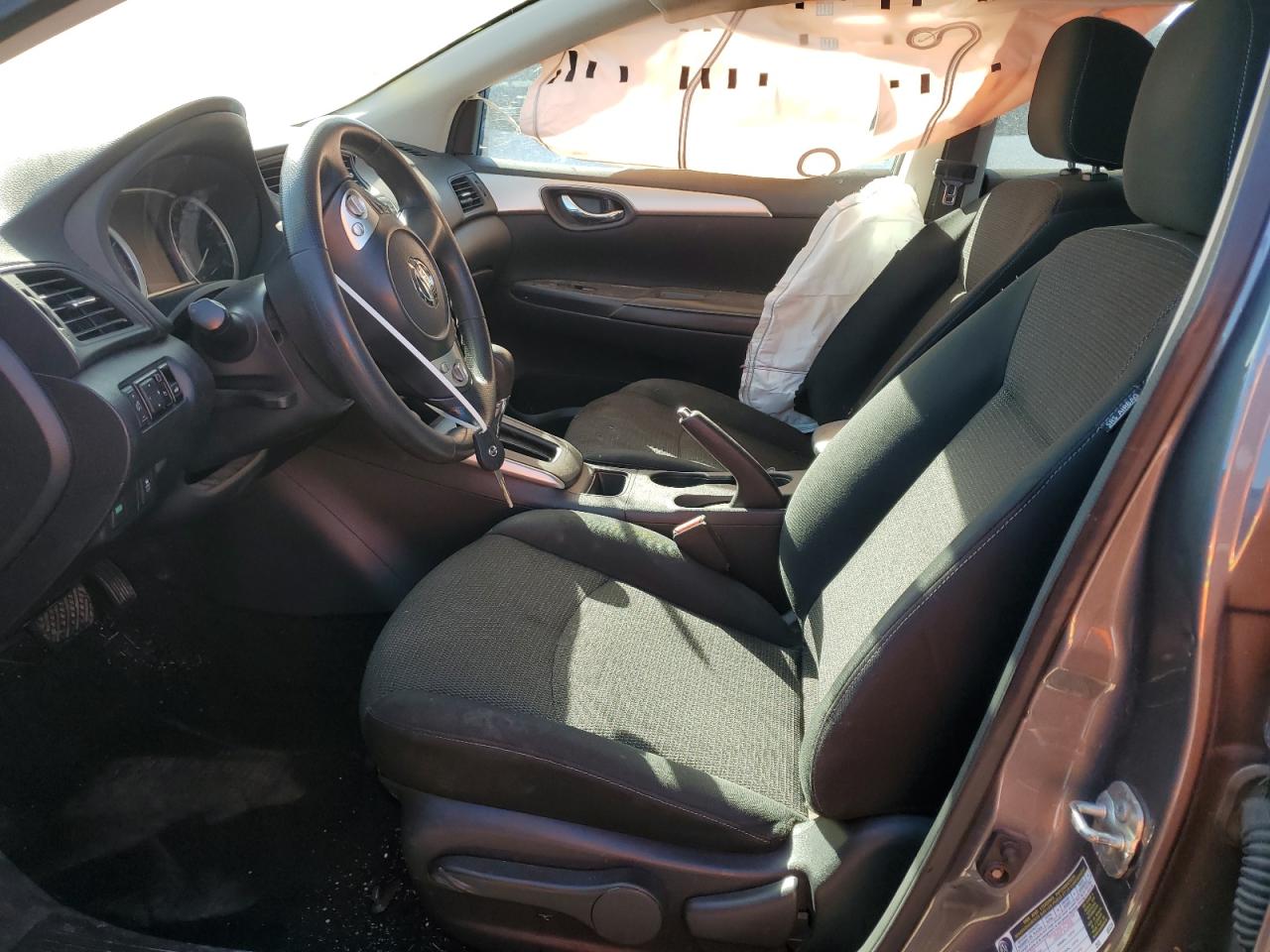 2019 Nissan Sentra VIN 3N1AB7AP8KY331567 Copart auction photo, front end / side damage thumbnail 7