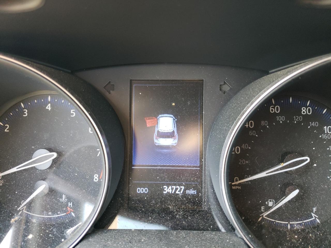 2021 Toyota C-HR VIN NMTKHMBX8MR128572 Copart auction photo, front end damage thumbnail 9