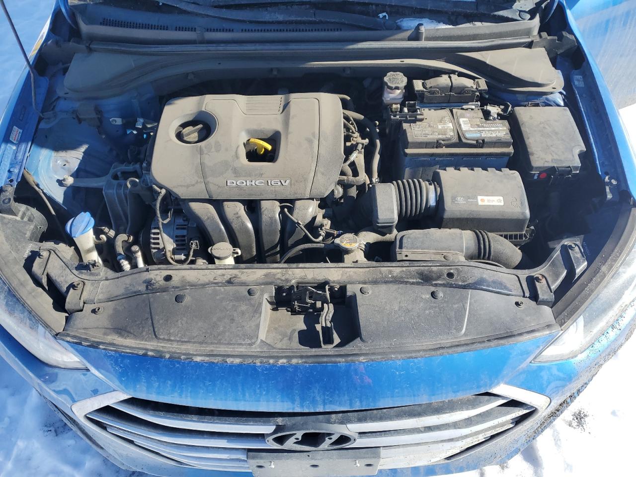 2018 Hyundai Elantra VIN 5NPD84LF1JH221757 Copart auction photo, rear end damage thumbnail 11