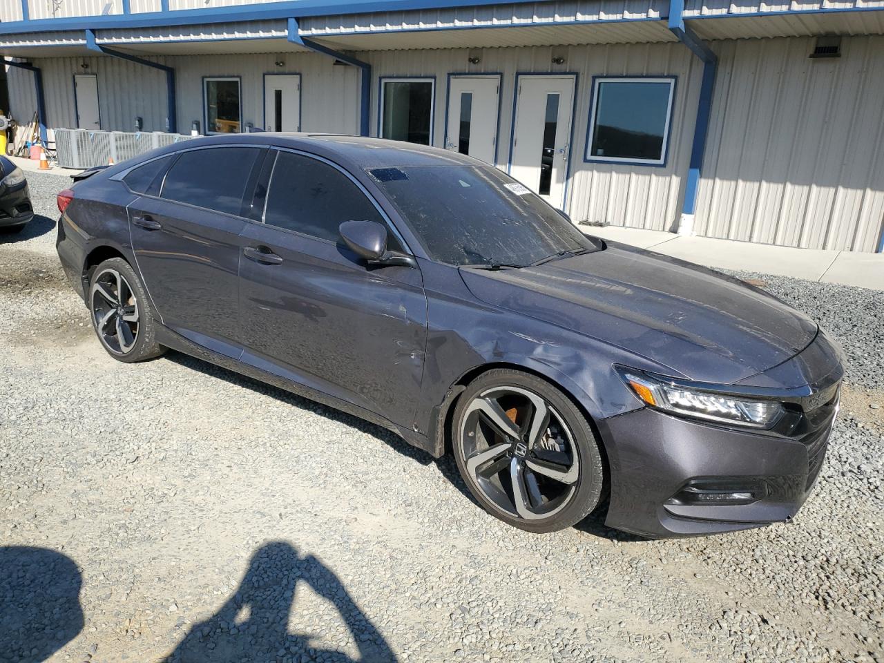 2019 Honda Accord VIN 1HGCV2F31KA031526 Copart auction photo, front end / rear end damage thumbnail 4
