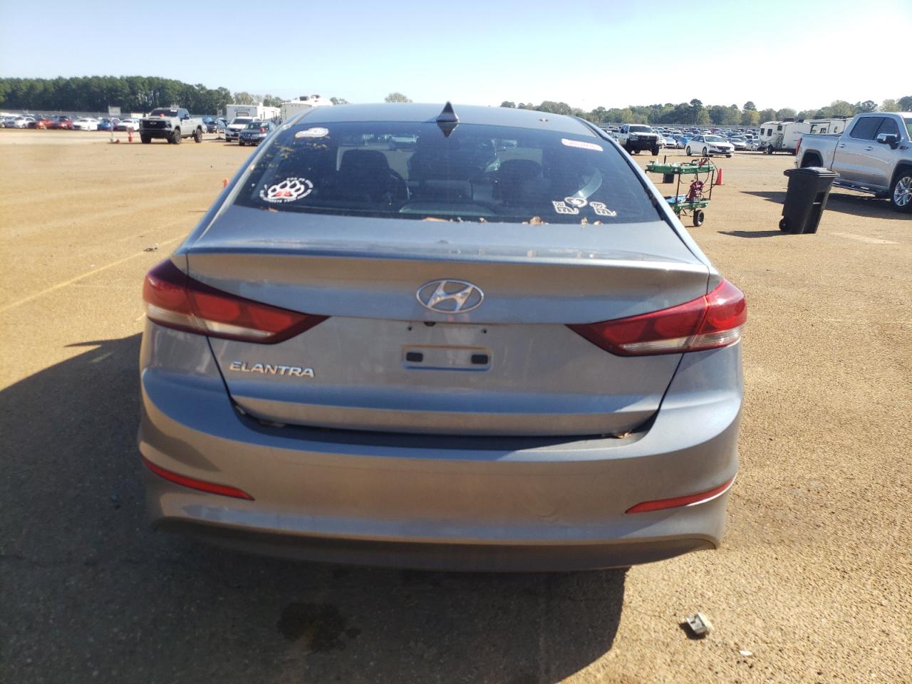 2018 Hyundai Elantra VIN KMHD84LF4JU609695 Copart auction photo, front end damage thumbnail 6
