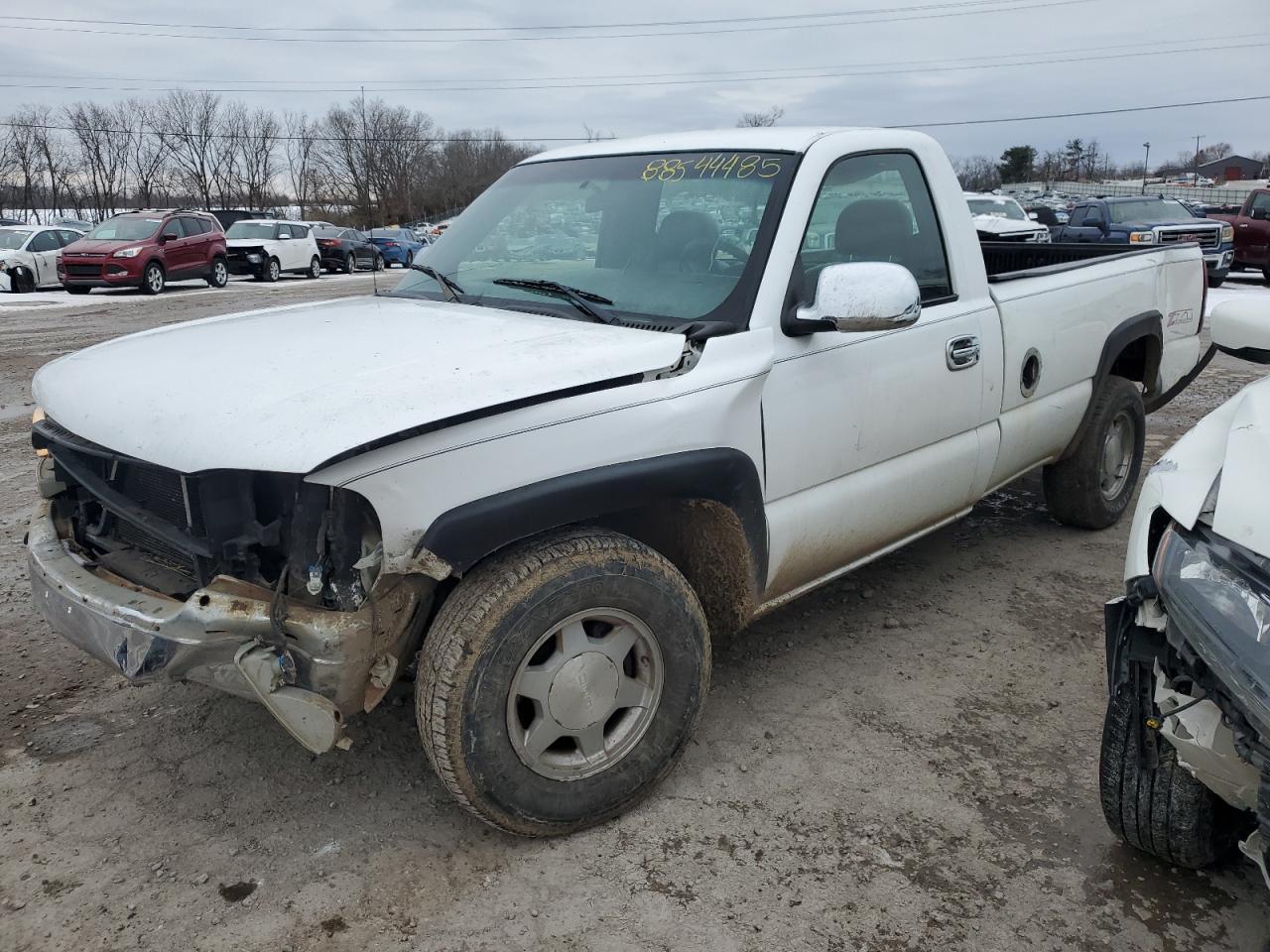 2002 GMC Sierra VIN 1GTEK14V32Z256045