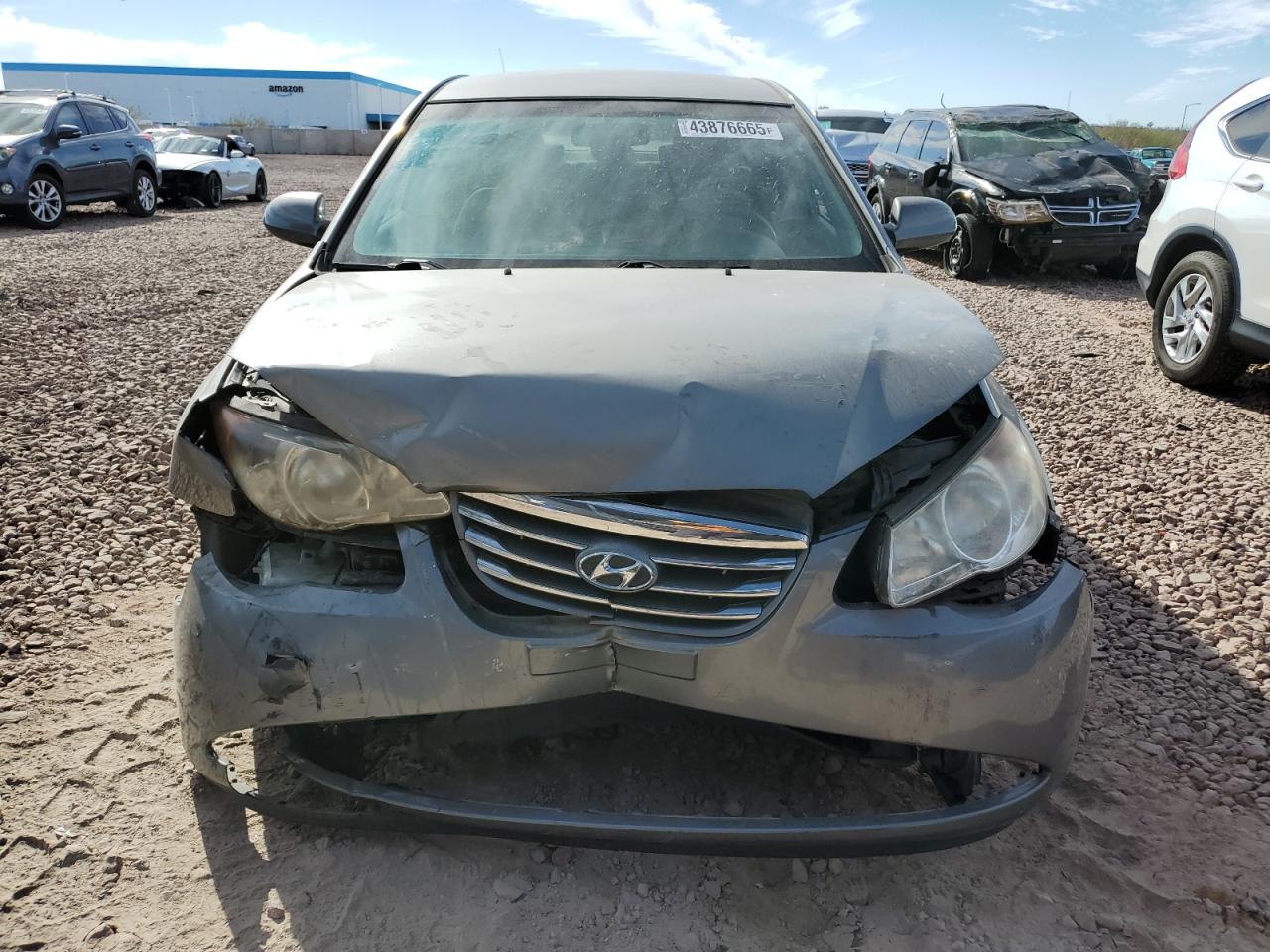 2010 Hyundai Elantra VIN KMHDU4ADXAU131988 Copart auction photo, front end damage thumbnail 5